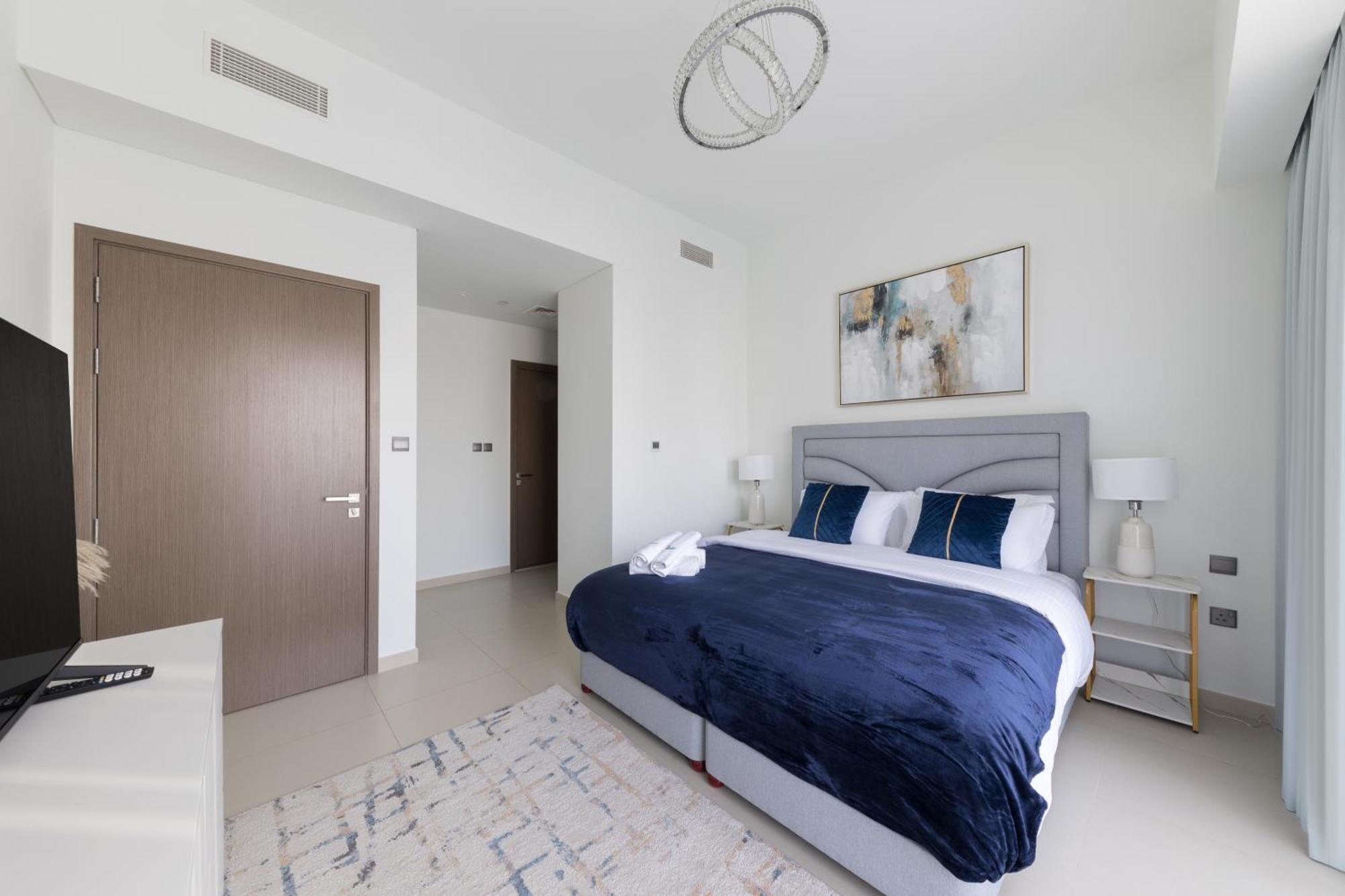 Spacious 3Br Plus Maids Burj Khalifa View دبي المظهر الخارجي الصورة